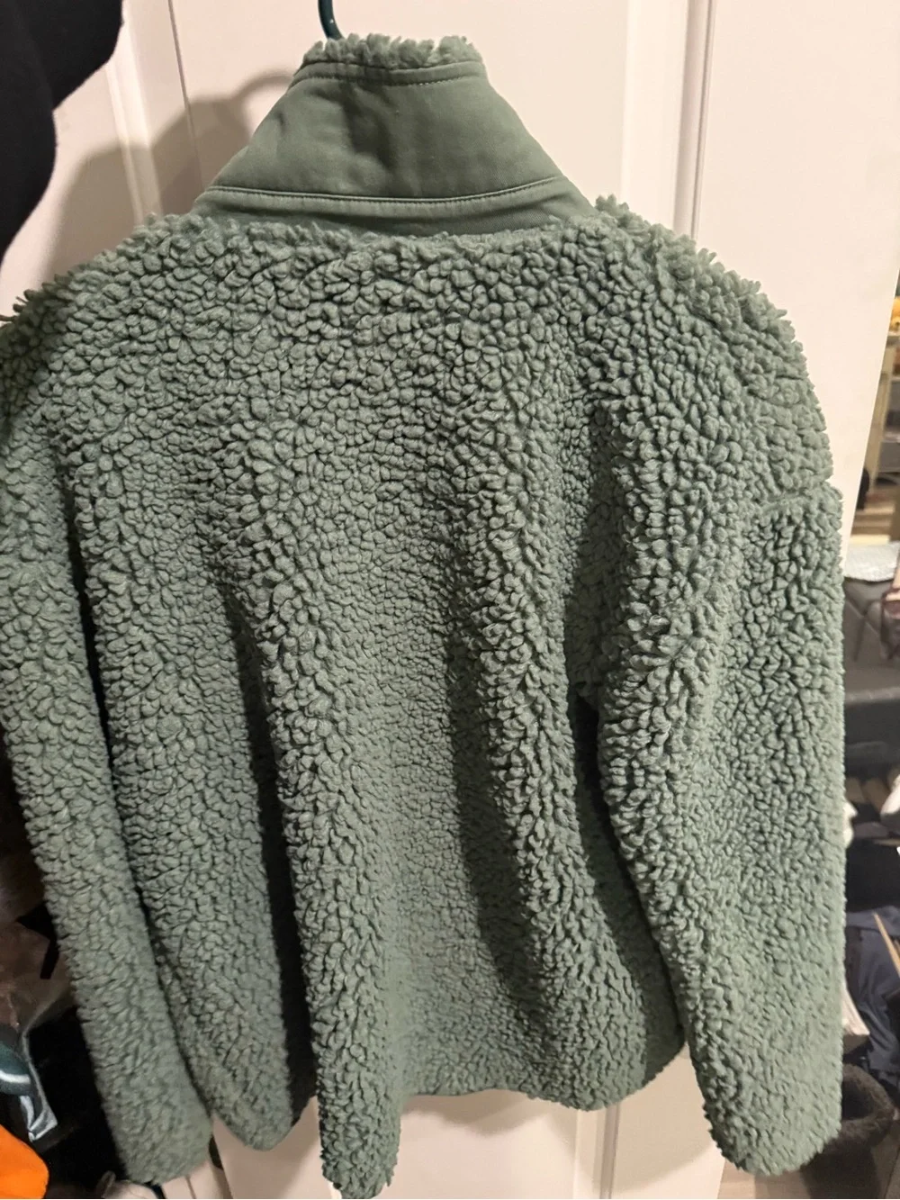 J. Crew Faux sherpa Barn Jacket